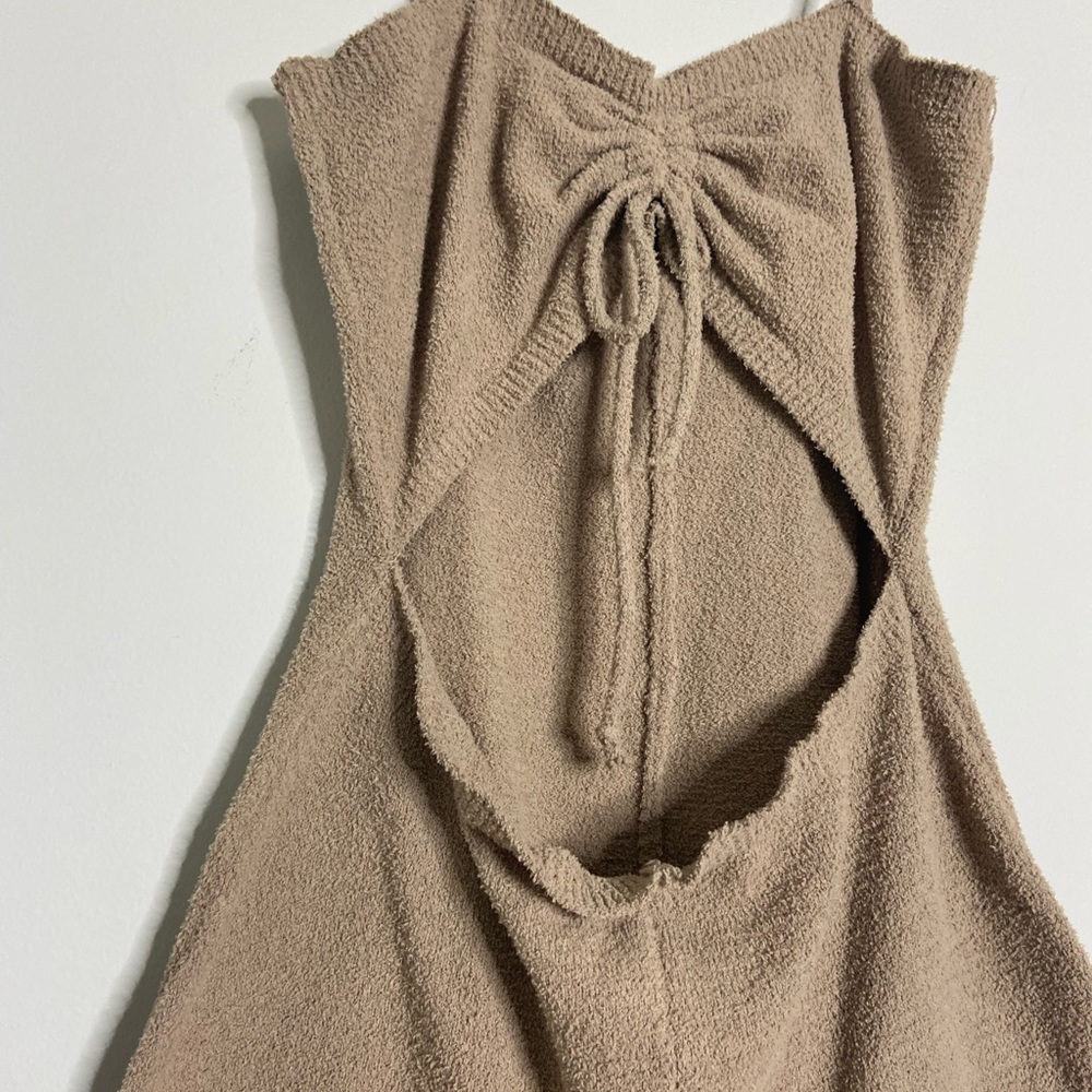 Tic toc Brown cut out romper - Picture 2 of 3